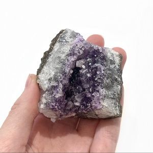Amethyst Healing Crystal Cluster Geode stone rock